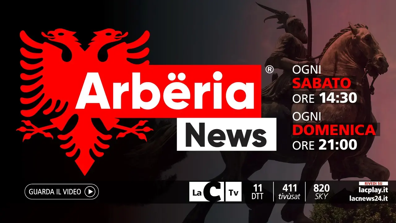 Arberia news, al via su LaC Tv la nuova striscia settimanale dedicata al mondo arberesh in Calabria