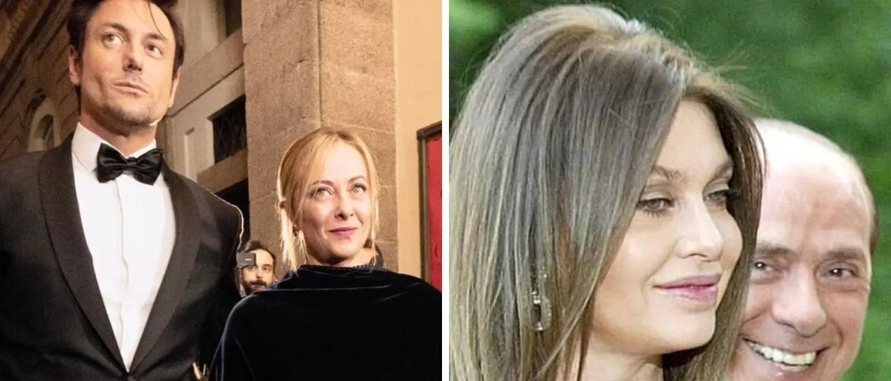 Meloni e Giambruno come Veronica Lario e Berlusconi: il precedente dei fuorionda “rovina matrimoni”
