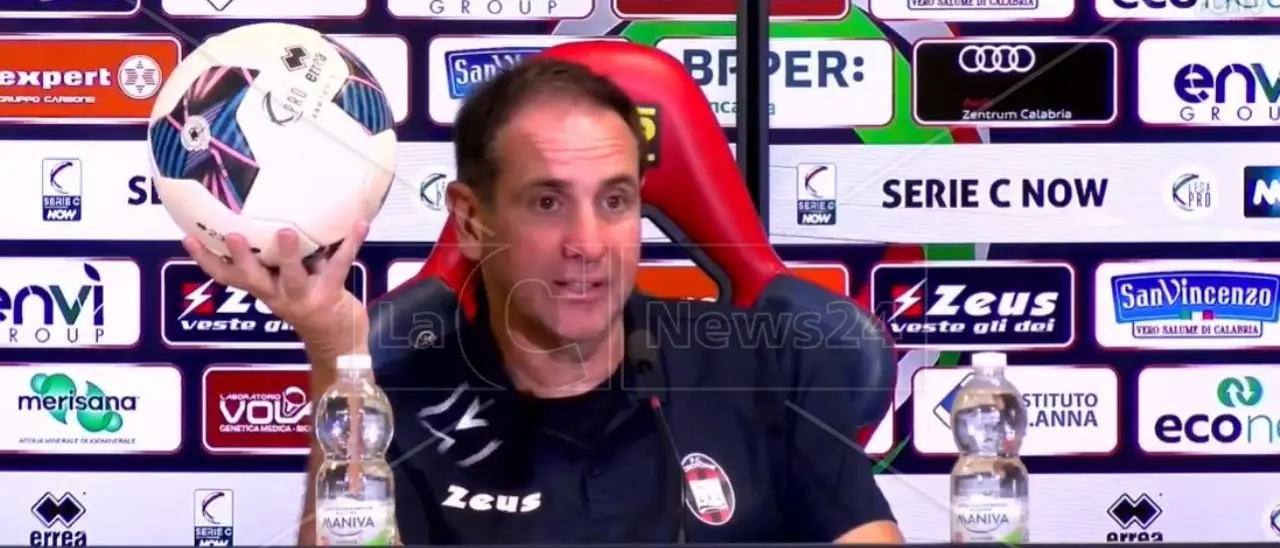 Verso Crotone-Foggia, Zauli: «È la settimana più bella della mia carriera»