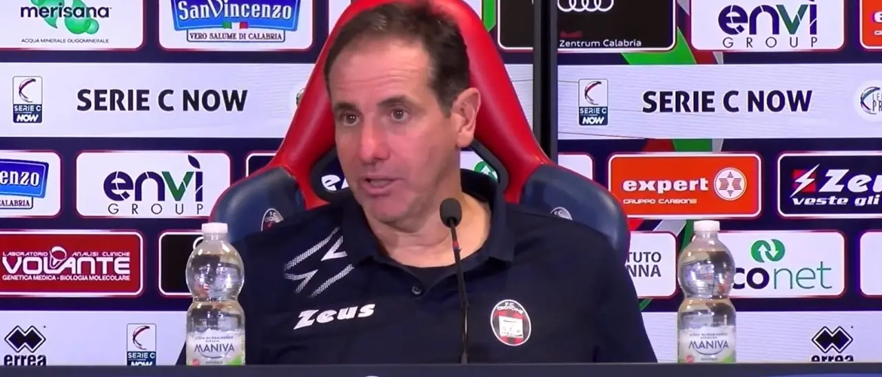 Crotone, mister Zauli dopo la sfida con il Foggia: «Adesso tocca a noi, puntiamo a risultati importanti»