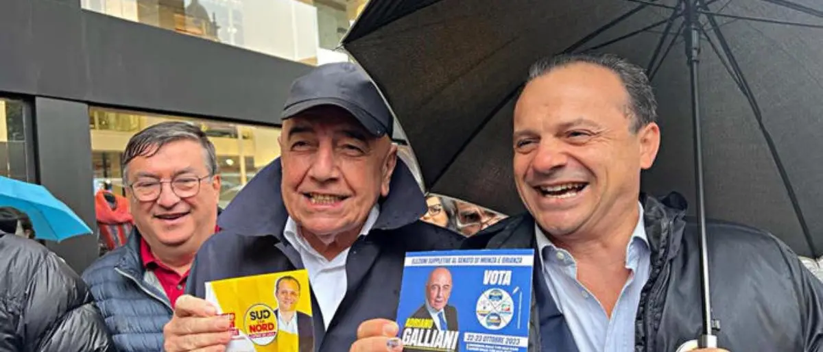 Elezioni, Galliani eredita il seggio di Berlusconi a Monza ma l’affluenza non arriva al 20%: «Vittoria dedicata a Silvio»