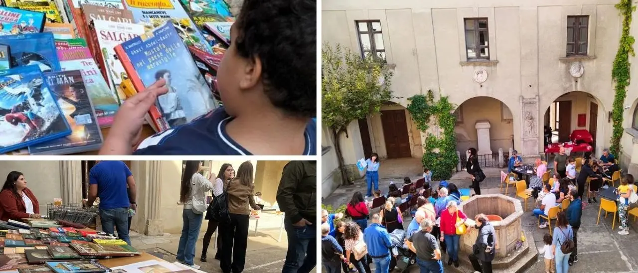 Il mercatino del libro usato raccoglie consensi, i promotori: «Manteniamo viva la passione per la lettura»