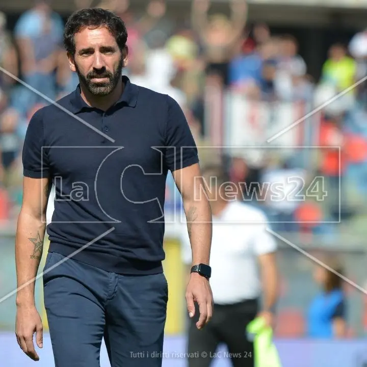 Spezia-Cosenza, mister Caserta soddisfatto dei suoi: «Non era una partita facile»
