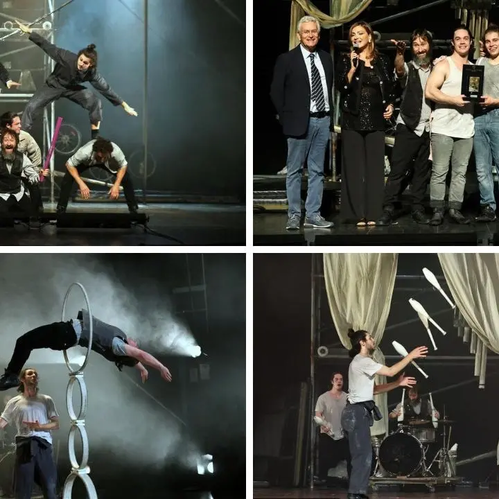 XX Festival d’autunno, i canadesi del Machine de cirque show conquistano il teatro Politeama