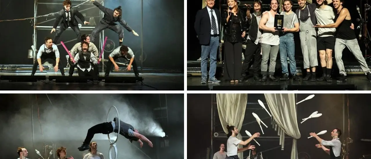 XX Festival d’autunno, i canadesi del Machine de cirque show conquistano il teatro Politeama