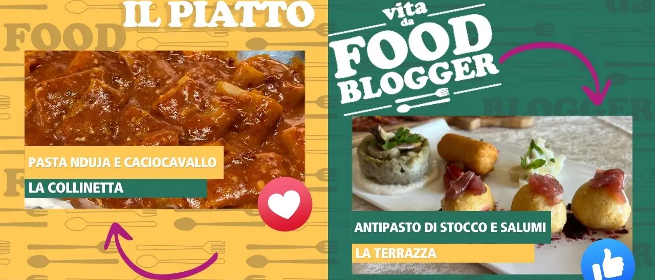 Vita da food blogger nella Locride, La Collinetta o La Terrazza? Vota i tuoi piatti preferiti