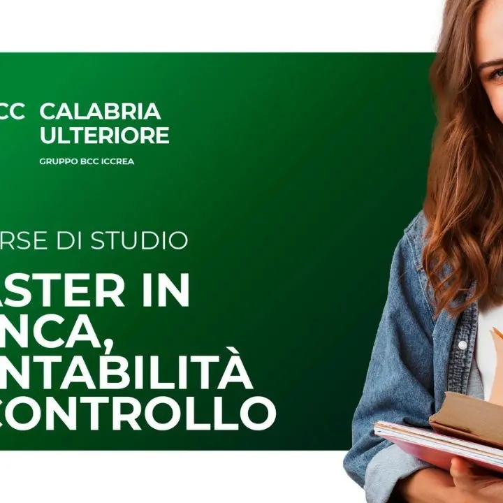 La Bcc della Calabria Ulteriore investe sul futuro dei giovani con 25 borse di studio in “Banca, contabilità e controllo”