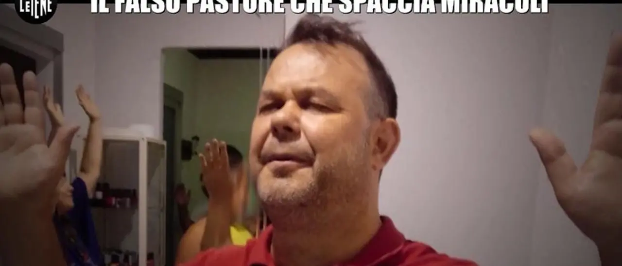 Le Iene a Brancaleone sulle tracce del santone Amatulli: «Bimbo morto dopo le sue cure miracolose»