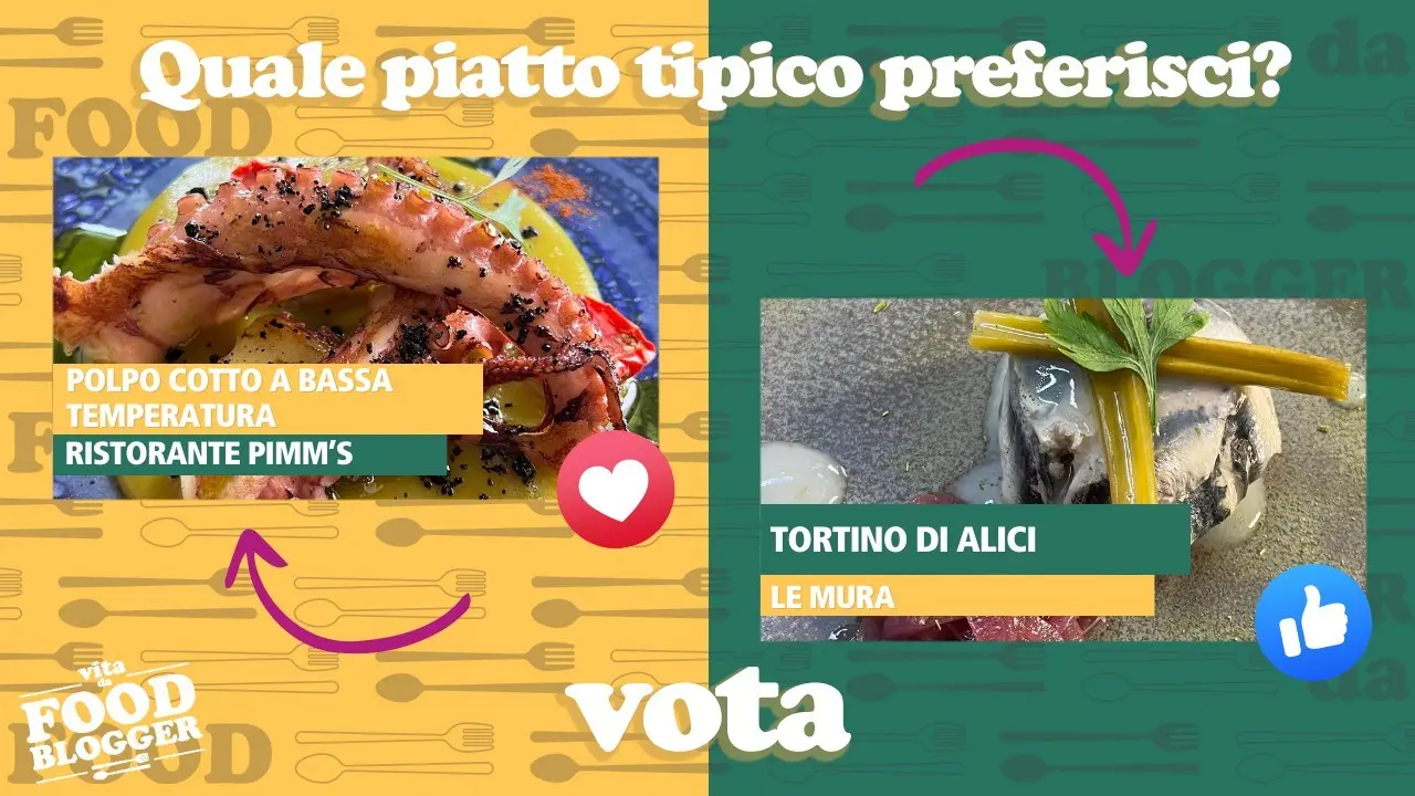 Vita da food blogger fa tappa a Tropea, Pimm’s o Le Mura? Vota i tuoi piatti preferiti