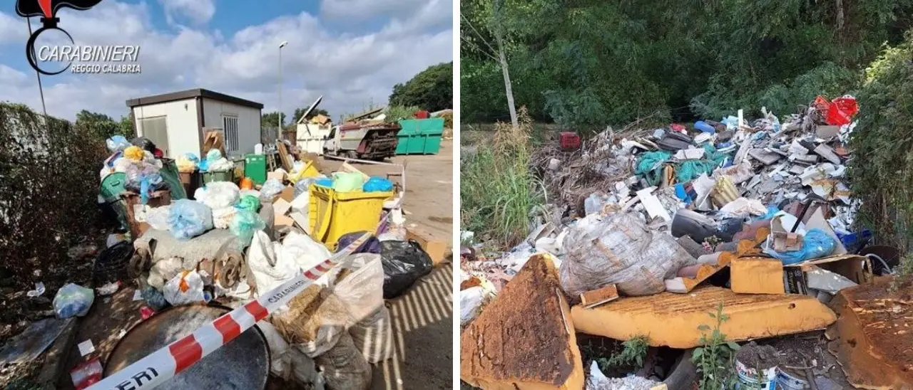 Melicucco, sequestrate due discariche abusive: denunciate 4 persone