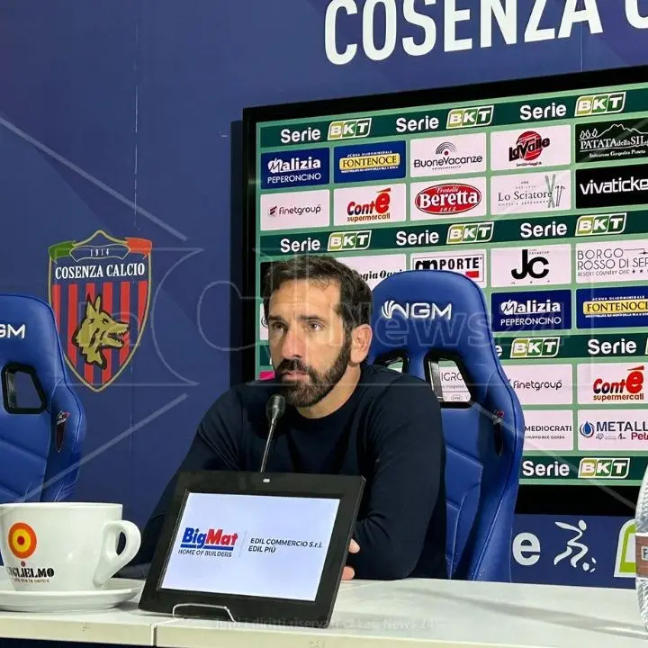 Cosenza-Feralpisalò, la delusione di Caserta: «Giornata no e brutto secondo tempo»
