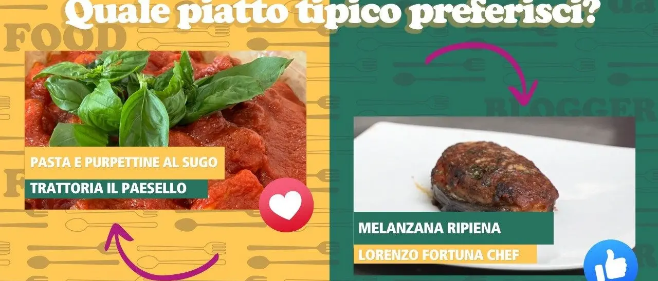 Vita da Food Blogger, quale piatto vincerà tra la pasta e polpette al sugo e le melanzane ripiene? Vota il tuo preferito
