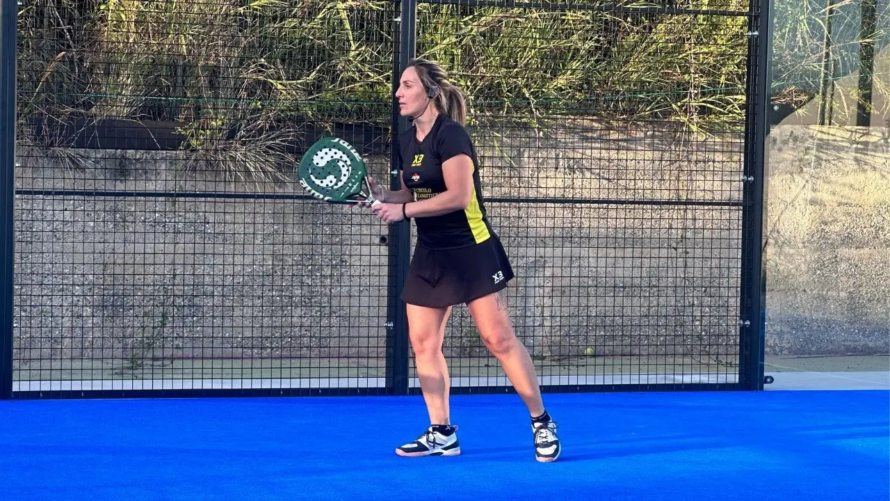 Padel: la calabrese numero uno d’Italia Lara Meccico a Maierato per una giornata di allenamento