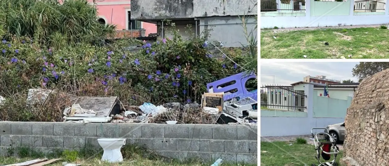 Gioia Tauro, in fila per due tra i rifiuti: i bimbi dell’asilo Tripodi assediati dal degrado