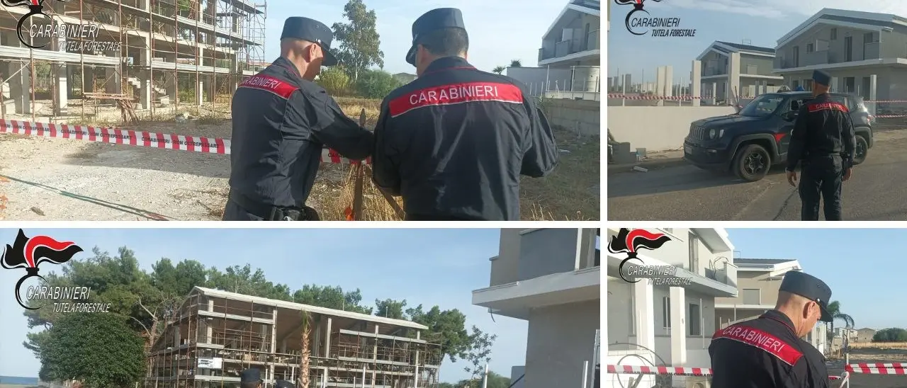 Villette abusive, scatta il sequestro a Crosia: denunciate 9 persone tra progettisti, ditte e tecnici comunali