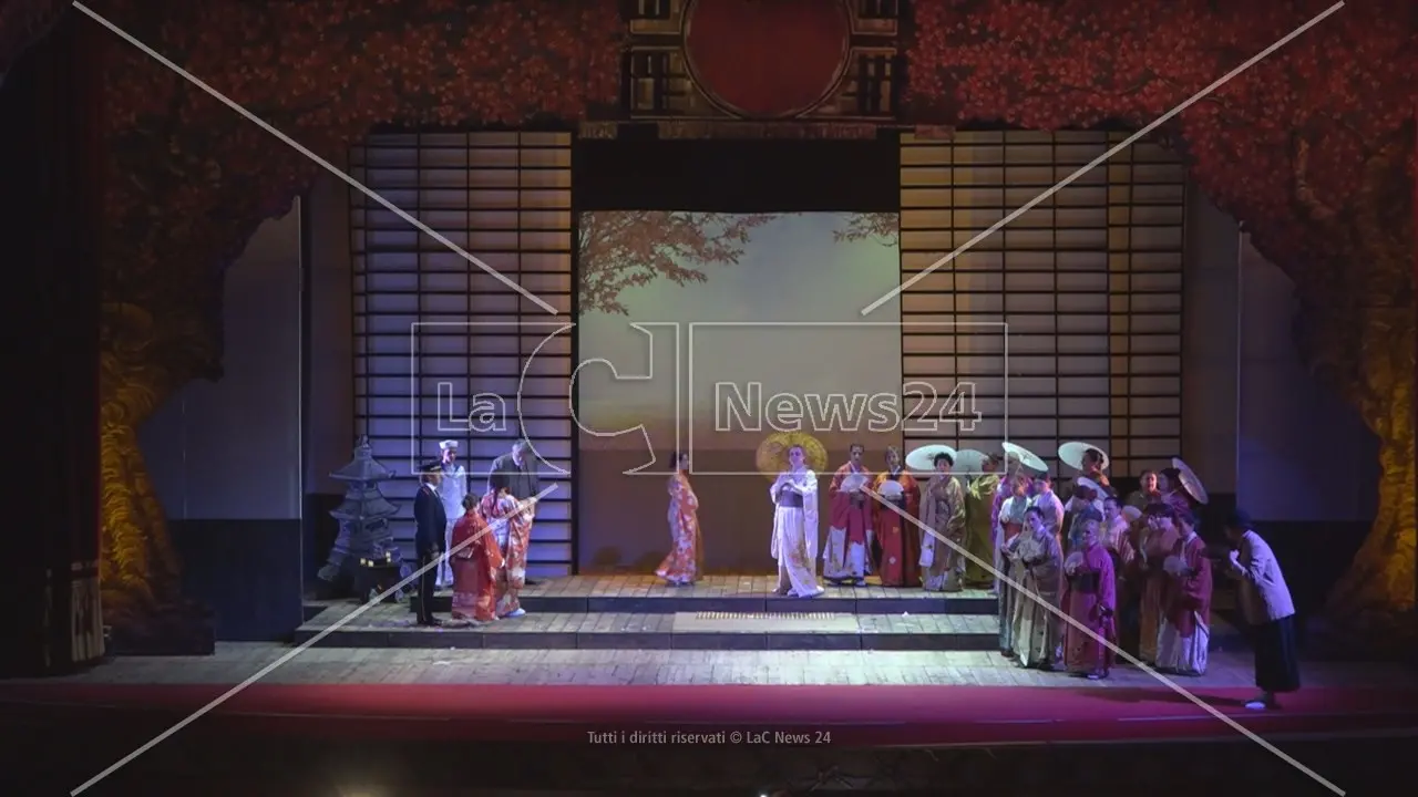 Con Madama Butterfly si apre il sipario sulla stagione lirica del teatro Rendano di Cosenza