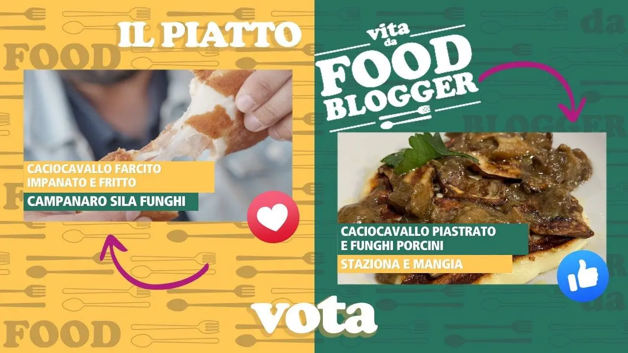 Vita da Food Blogger, caciocavallo impanato e fritto oppure piastrato e con porcini? Vota il tuo preferito