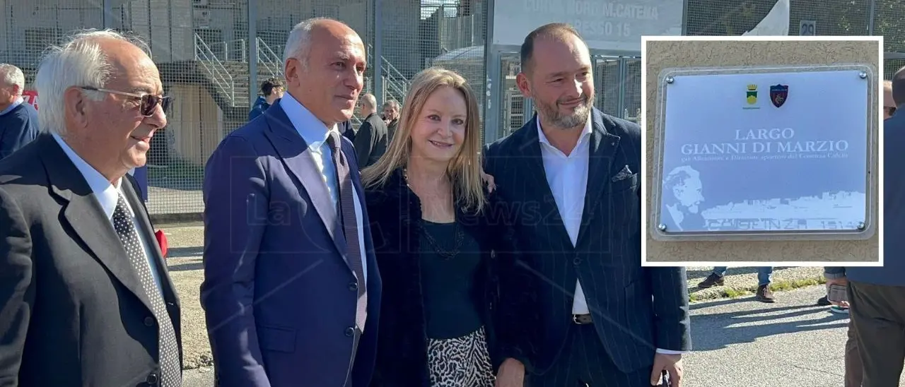 Cosenza omaggia Gianni Di Marzio, il Comune intitola un largo al compianto allenatore