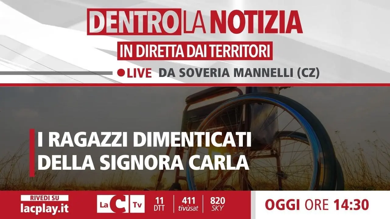 Soveria, disabili sfrattati dal centro diurno per un cavillo burocratico: ne parleremo oggi a Dentro la notizia