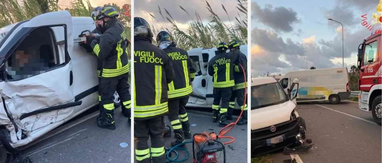 Incidente a Gizzeria, quattro i veicoli coinvolti: una persona è rimasta ferita