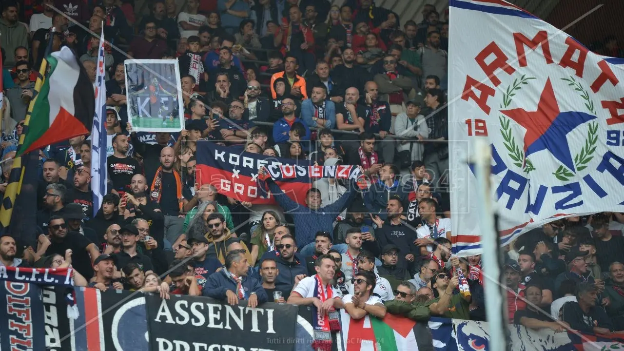 Catanzaro-Cosenza, già sold out i biglietti del settore ospiti del Ceravolo