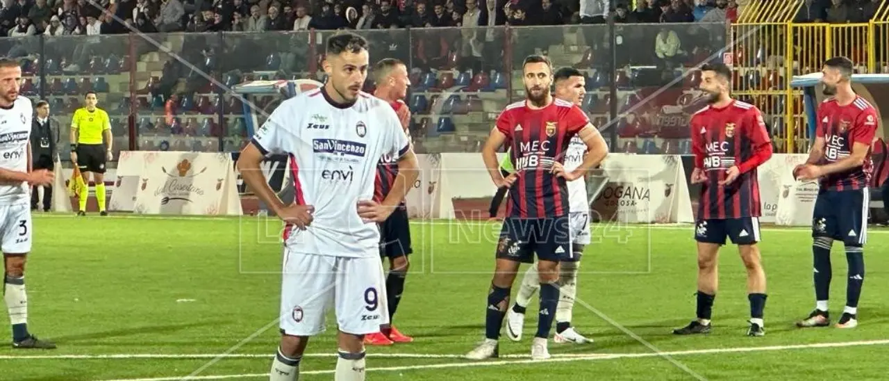 Crotone e Casertana si dividono la posta in palio: a Caserta finisce 1-1