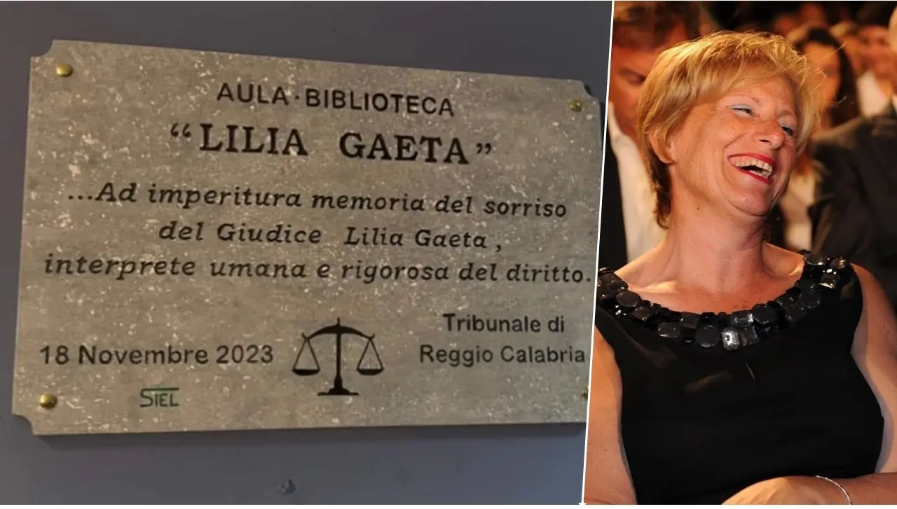 Un anno fa la scomparsa del giudice Lilia Gaeta, il Tribunale di Reggio le intitola la biblioteca