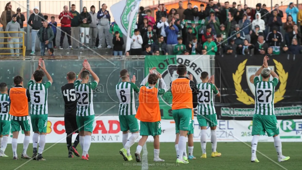 Eccellenza, La Vigor Lamezia torna alla vittoria nello scontro diretto con il Cittanova: finisce 1-0