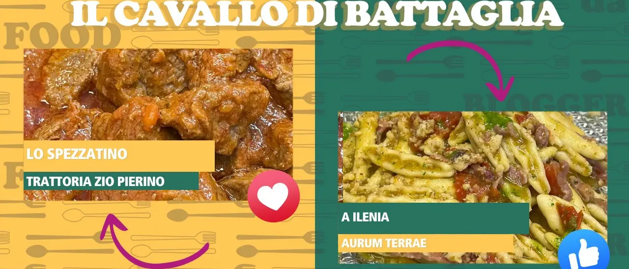 Vita da food blogger oggi tra Altomonte e Cerisano: vota i tuoi piatti preferiti