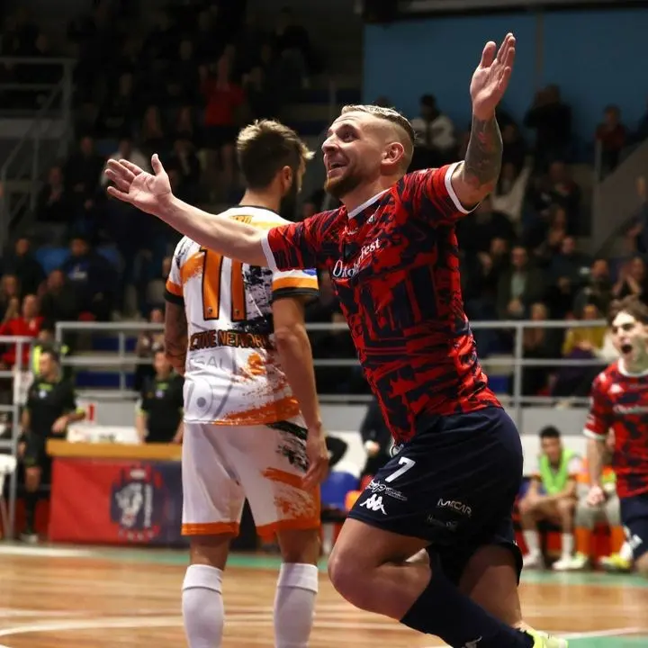 Calcio a 5, la Pirossigeno Cosenza pareggia con l’Active Network Viterbo: la sfida termina 1-1