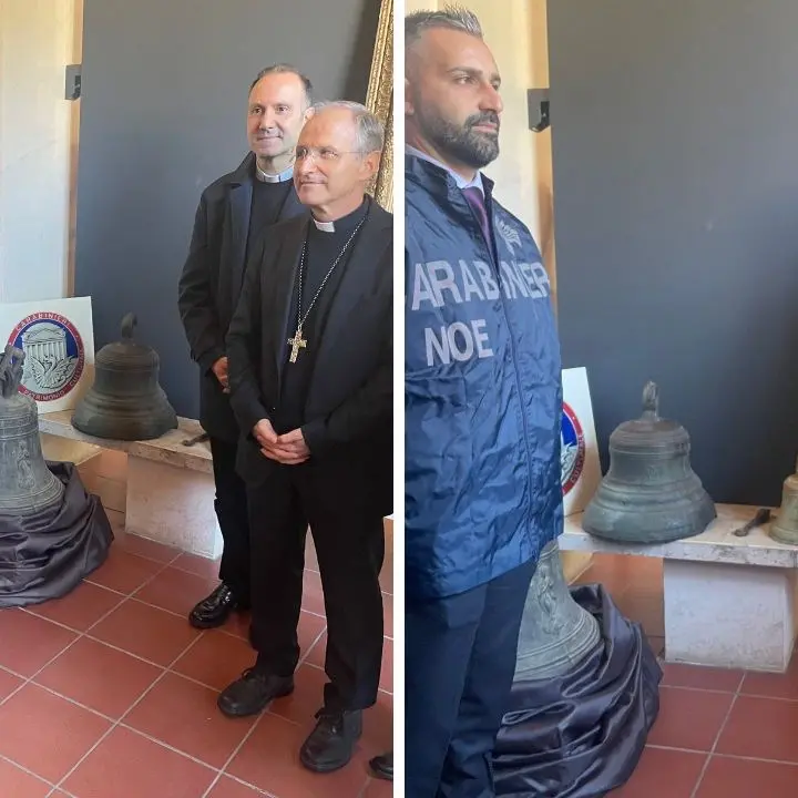 Reggio Calabria, tre campane bronzee disperse nel sisma del 1908 restituite alla diocesi
