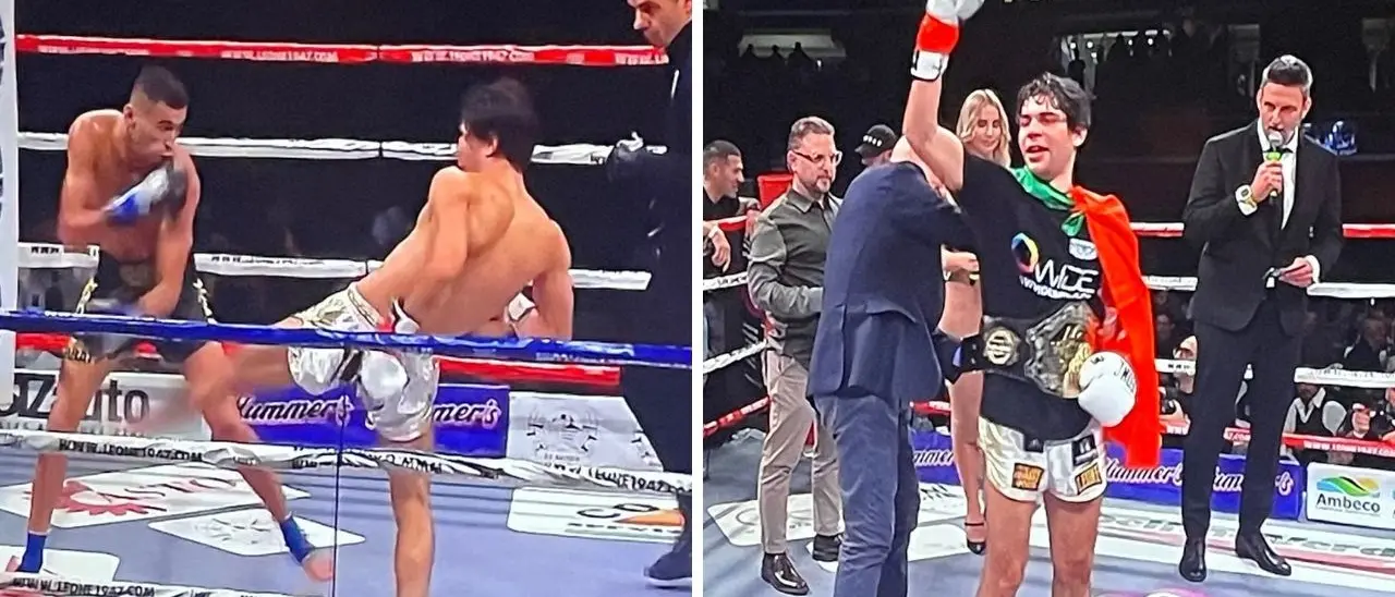 Il crotonese Fabrizio Ruggiero è campione del mondo di Wako Pro: «Lo dedico alla mia Calabria»