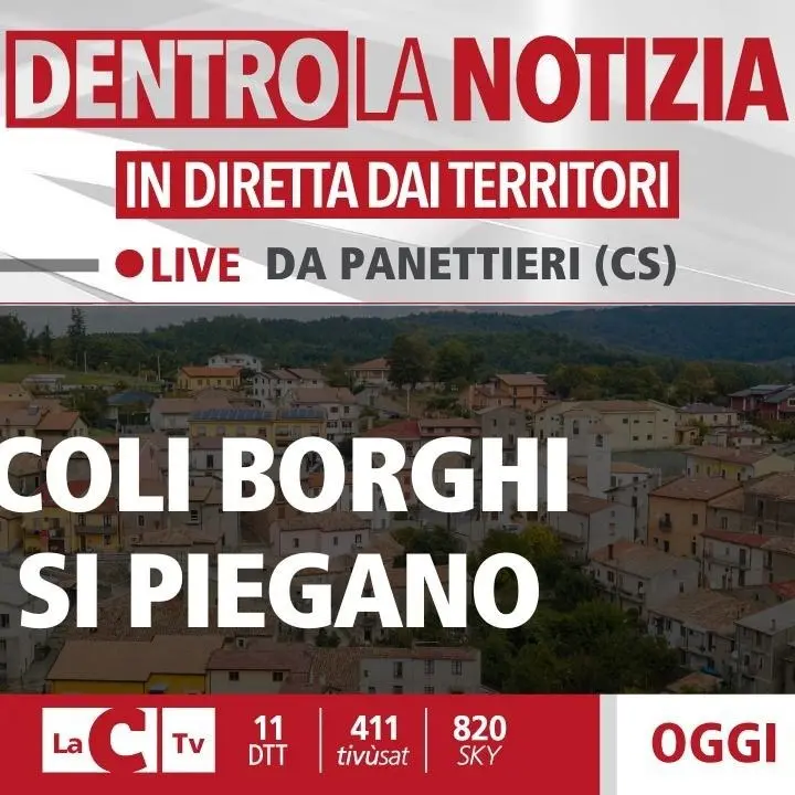 Spopolamento, abbandono finanziario e sociale: la lotta di Carlopoli e Panettieri. Focus in diretta a Dentro la Notizia