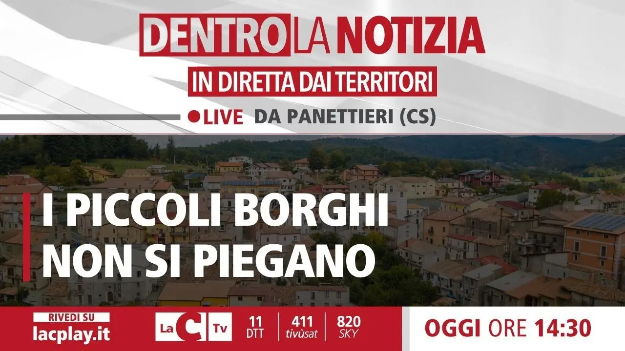 Spopolamento, abbandono finanziario e sociale: la lotta di Carlopoli e Panettieri. Focus in diretta a Dentro la Notizia