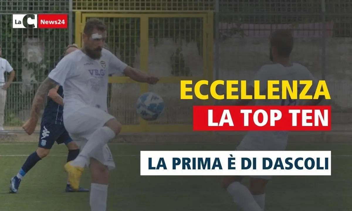 Eccellenza, la top ten di Zona D: prima giornata nel segno di Alessandro Dascoli