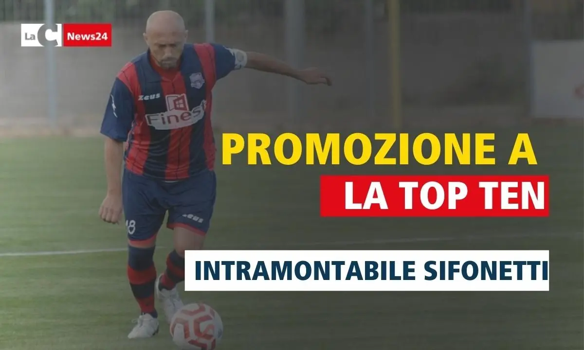 Promozione, la top ten di Zona D: Sifonetti è sempre il solito evergreen: 40 anni e non sentirli