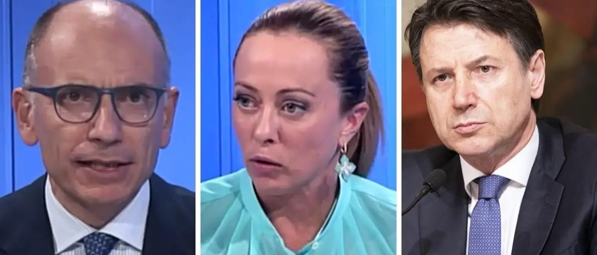Elezioni, Letta e Conte puntano alla non-vittoria di Meloni: l’operazione rimonta parte da Reggio