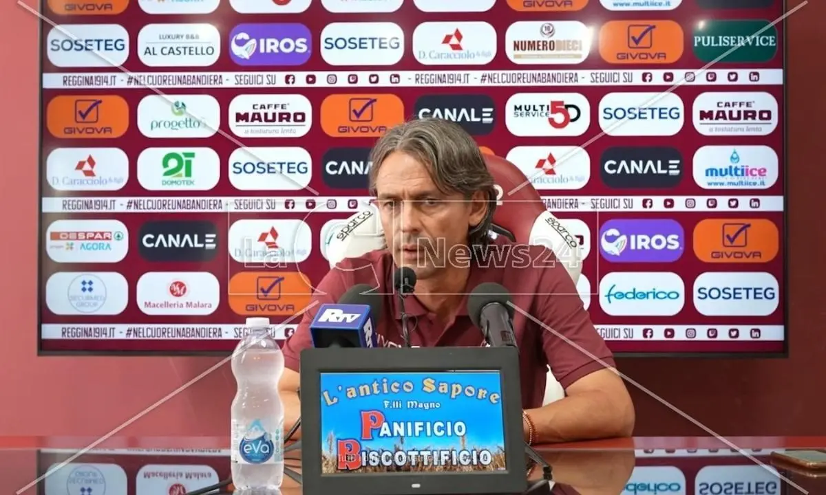 Verso Reggina-Cittadella, Inzaghi: «Ho tanti dubbi. Vogliamo sfatare il tabù granata»