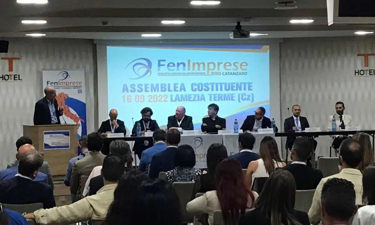 A Lamezia l’assemblea costituente di FenImprese Catanzaro: Luca Marino nominato presidente