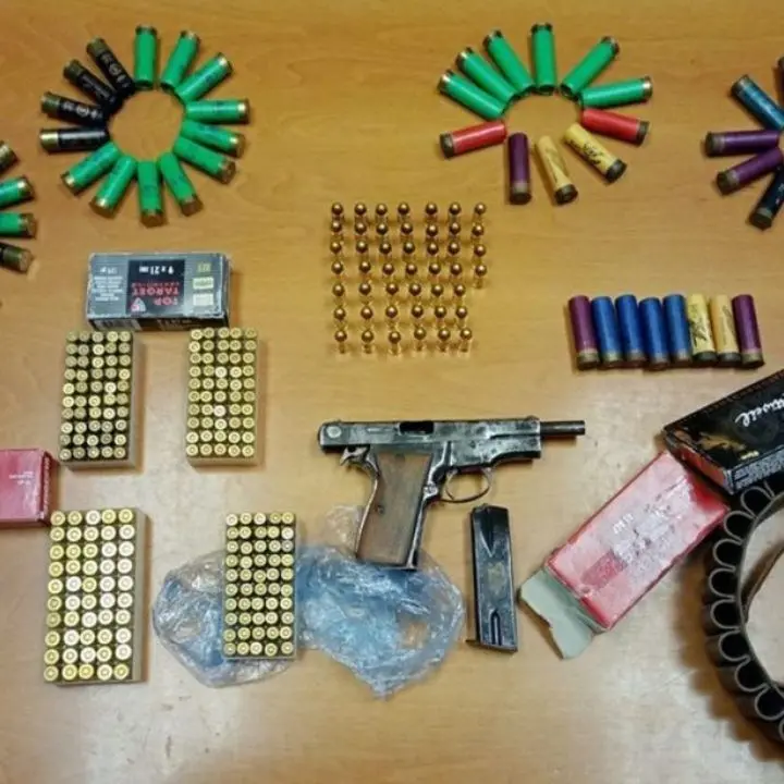 Nascondevano in casa armi con matricola abrasa: arrestati due coniugi a Tropea