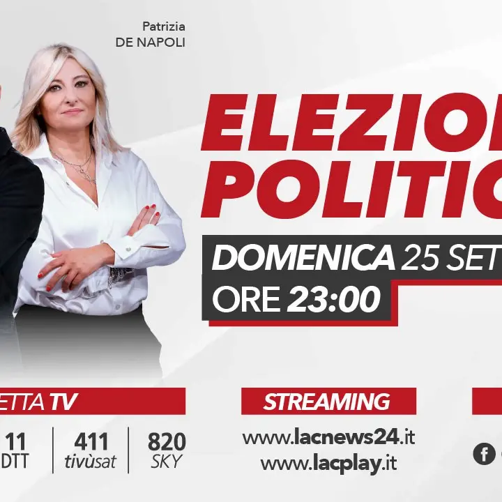 Elezioni 2022, lo spoglio e i risultati in diretta su LaC a partire dalle 23