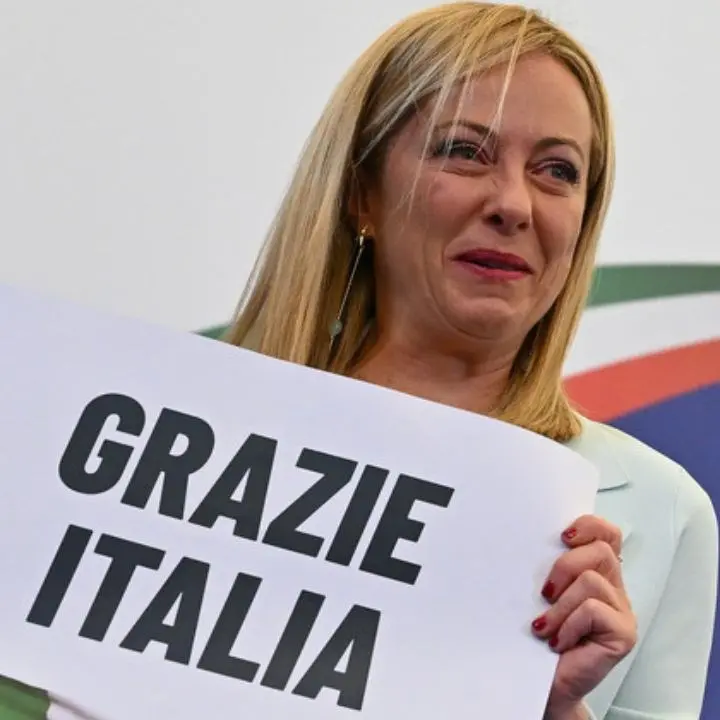 Elezioni, Meloni: «Dagli italiani indicazione chiara per Governo a guida Fratelli d’Italia»