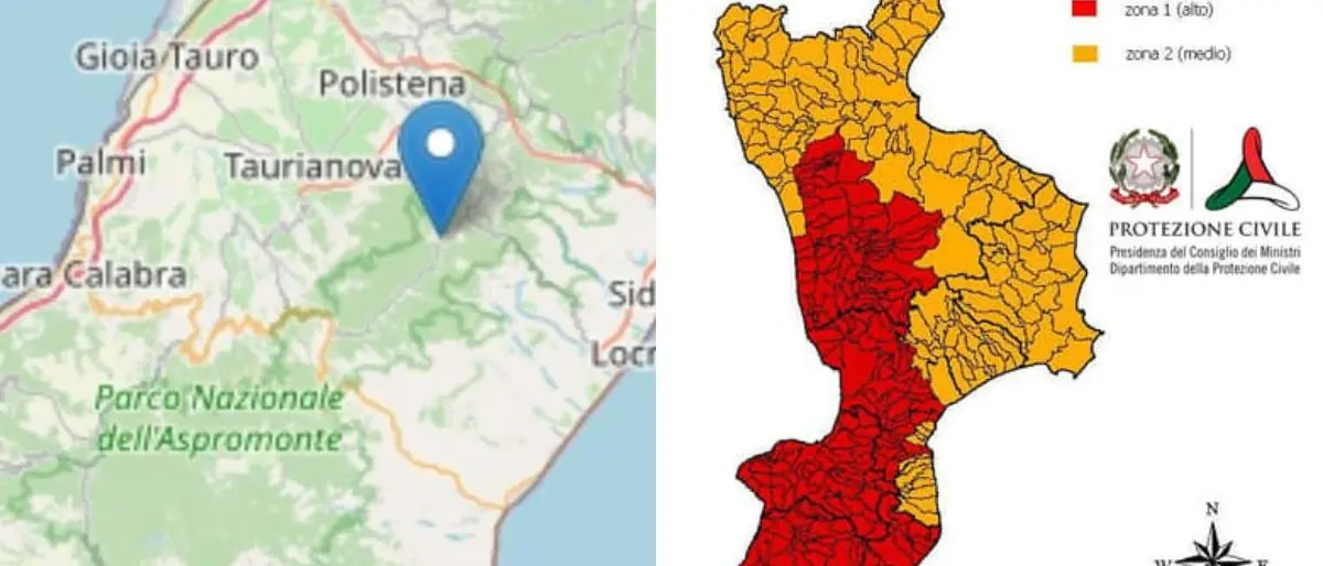 Terremoto di magnitudo 3.1 nel Reggino, epicentro nella Locride: non ci sarebbero danni