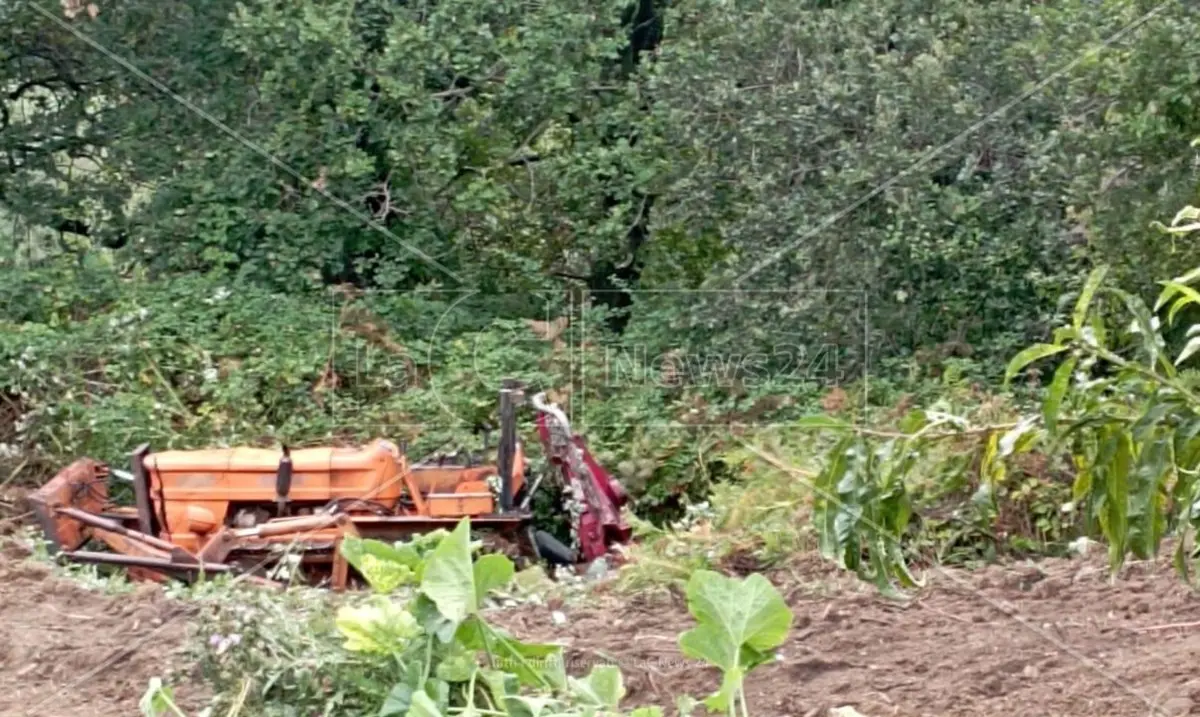 Perde il controllo del trattore e si ribalta: muore un 43enne a Falconara Albanese