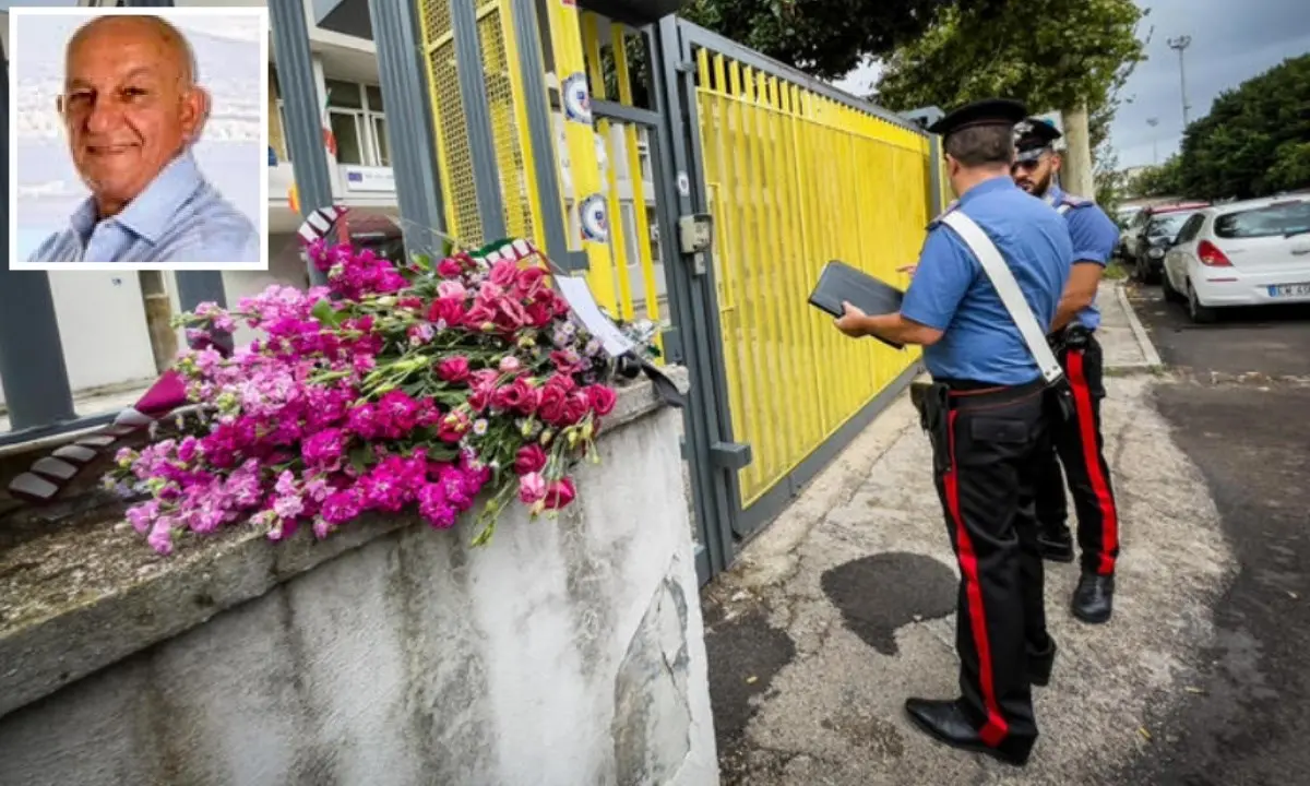 Prof ucciso a scuola: fermato un bidello. Il corpo della vittima trovato in una aiuola