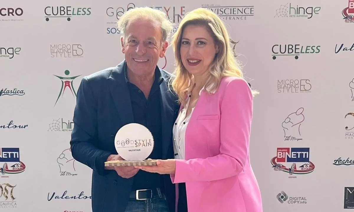 Il fashion designer calabrese Claudio Greco riceve il premio sostenibilità al Good Style Spain