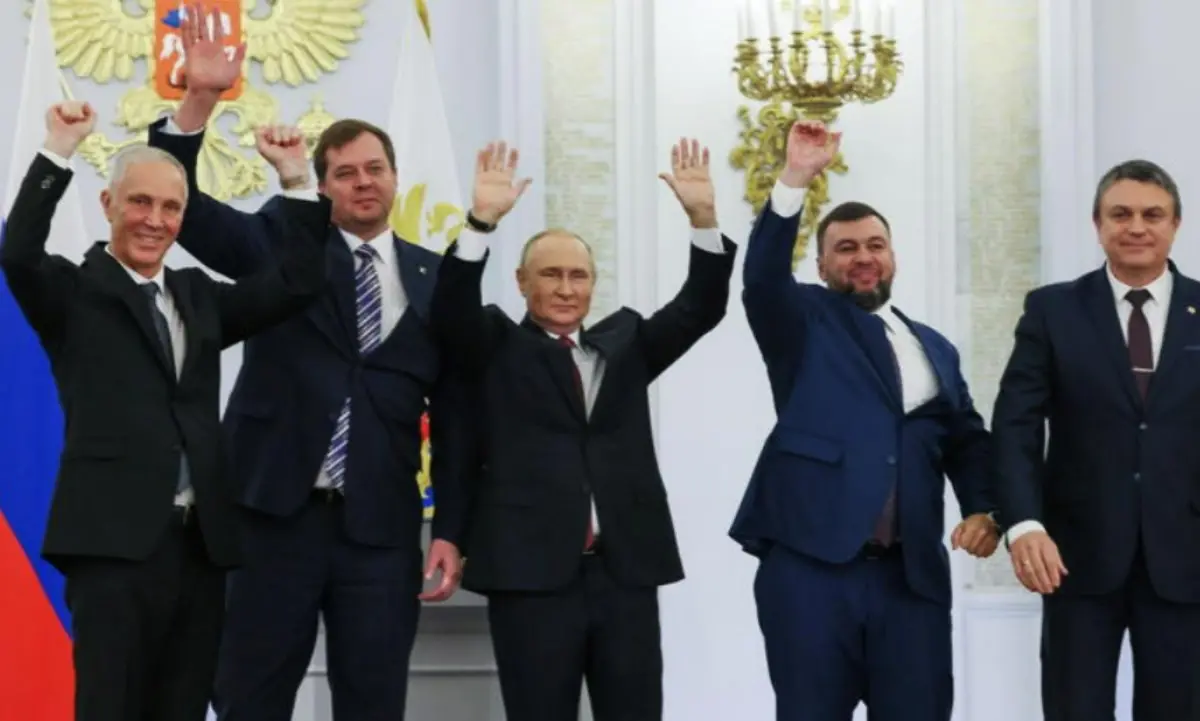 Guerra in Ucraina, Putin annuncia l’annessione di 4 regioni: «Saranno per sempre nostre»