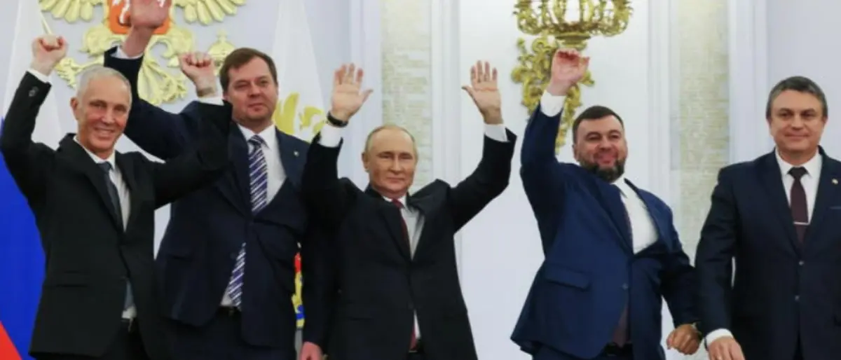 Guerra in Ucraina, Putin annuncia l’annessione di 4 regioni: «Saranno per sempre nostre»