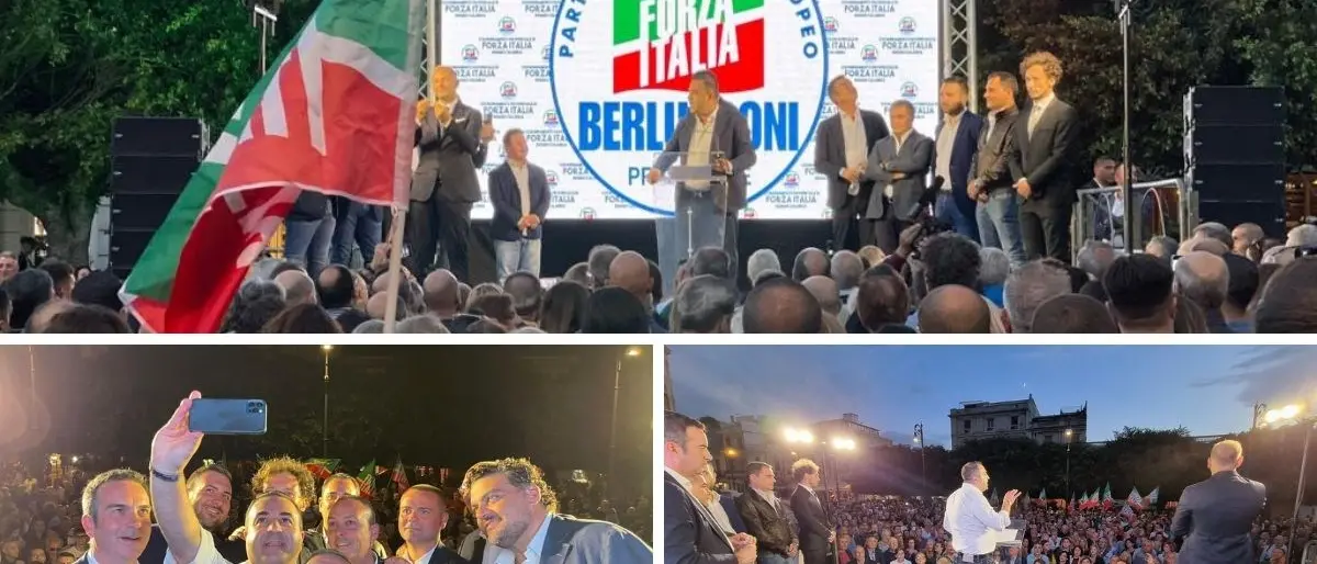 Cannizzaro (Fi) festeggia a Reggio la rielezione e attacca il Pd: «Ridicoli, non vi crede più nessuno»