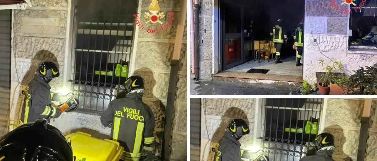 Incendio a Catanzaro, in fiamme una pizzeria del quartiere Sala: si indaga sulle origini del rogo